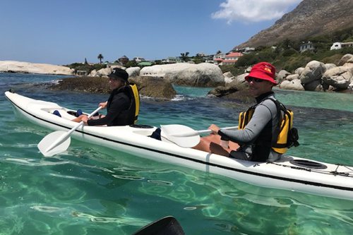 Flat Paddling with Bea and Andreas at Boulders